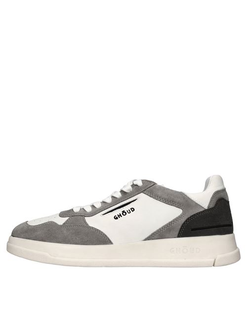 Sneakers in pelle e camoscio GHOUD | TNLM LS18BIANCO-GRIGIO